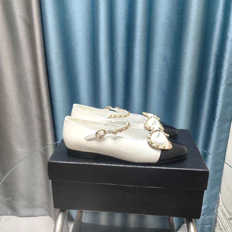 Ch*el flat shoes